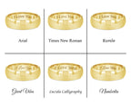 “Loki” Agate Sea Moss Jewelry, Gold Flakes, 18K Gold Plated, Tungsten Carbide, 8mm Band