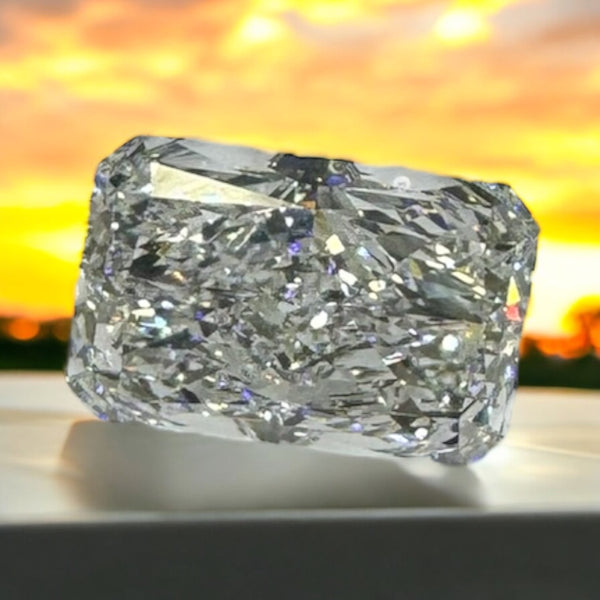 6.51 Carat Radiant Cut Diamond Lab CVD