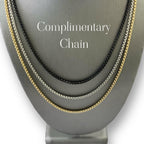 "AURORA" Tungsten Carbide Silver Ring 8mm w/ Tiger's Eye - Pristine Pieces By Amy
