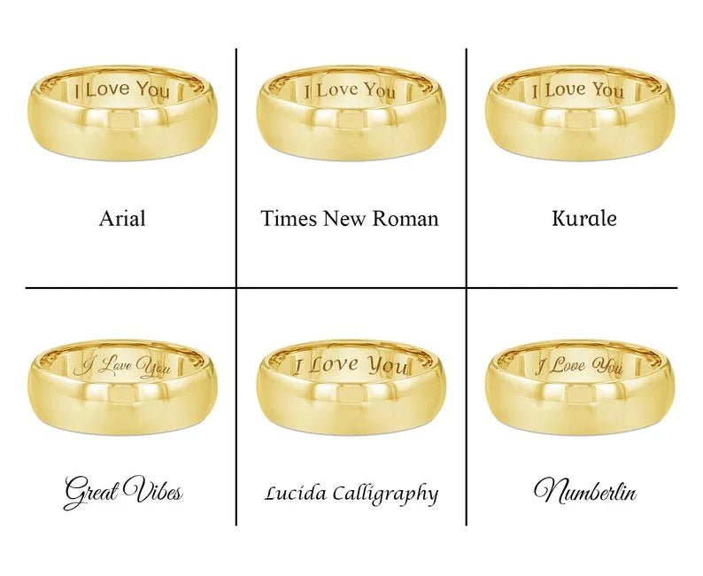 "BEDROCK " Tungsten Carbide Rose Gold Ring 4mm, 8mm w/ Hammered Design - Pristine Pieces By Amy